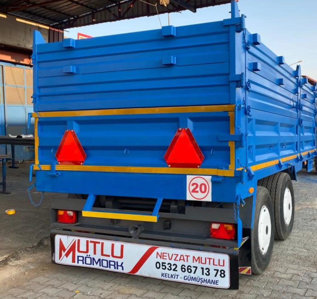 Çift Dingil Römork